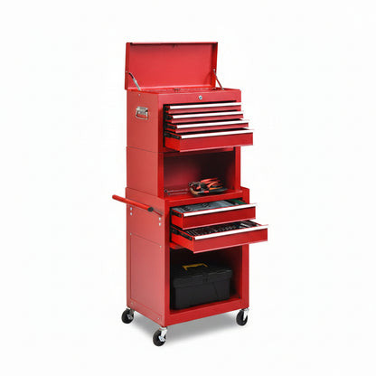 6 Drawers Tool Chest with Heightening Cabinet