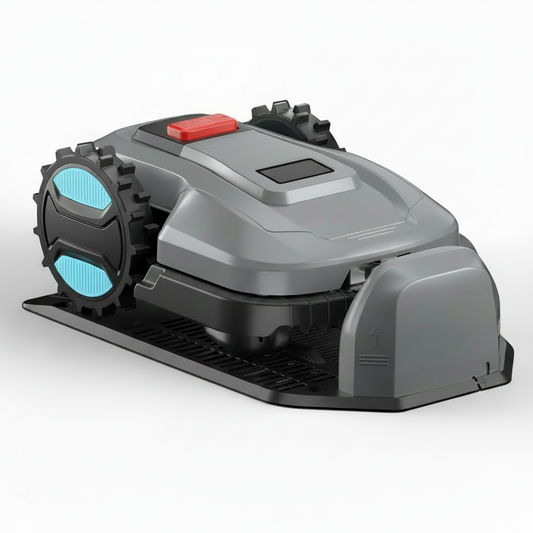 Robot Lawn Mower Built for Automated Care, App Control, Auto-Charging, 1/8 Acre Coverage, Triple Blade System